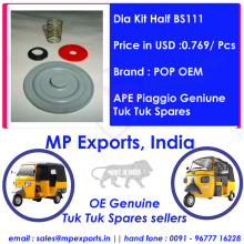 Ape Piaggio Tuk Tuk Spares Dia Kit Half BS111